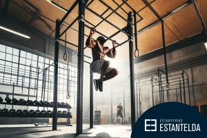 Ejercicios con la jaula de crossfit